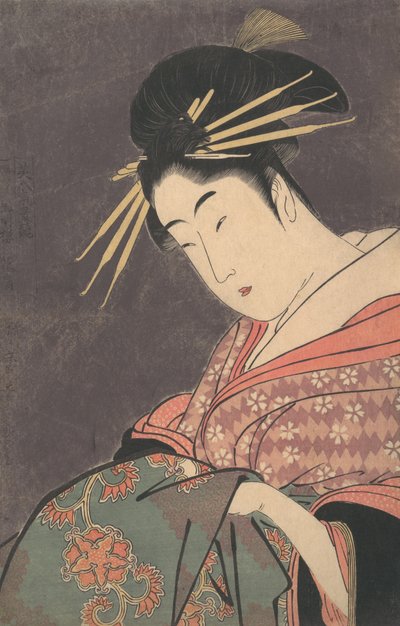 Hanaogi del Gomeiro, ca. 1794-95 de Kitagawa Utamaro