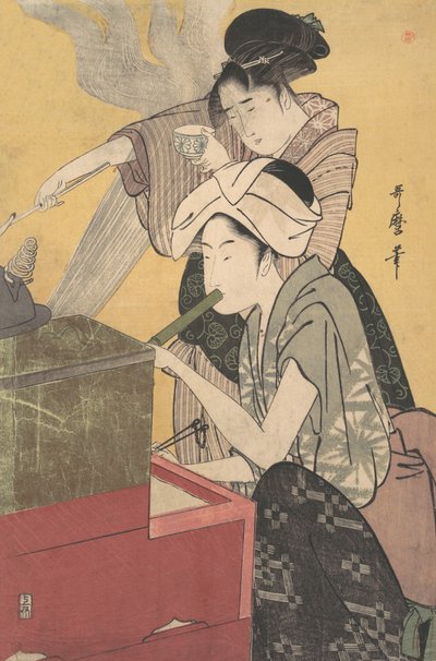 En la cocina de Kitagawa Utamaro