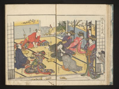Las cortesanas de la calle de Kitagawa Utamaro