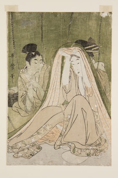 Mosquitero de Kitagawa Utamaro