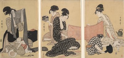 Costura de Kitagawa Utamaro