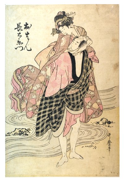 Ohan y Choemon de Kitagawa Utamaro