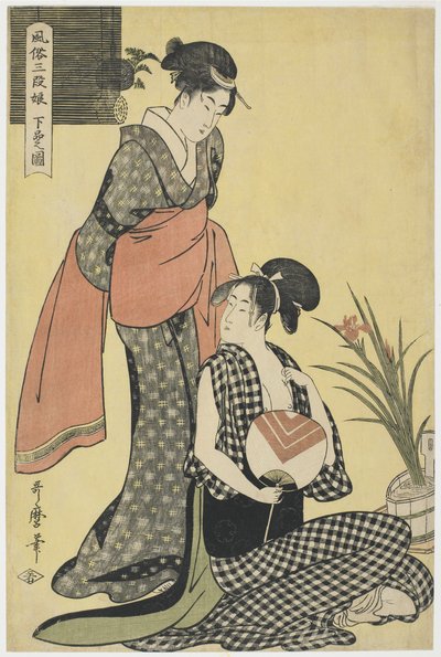 "Imagen de la Clase Baja" de Kitagawa Utamaro