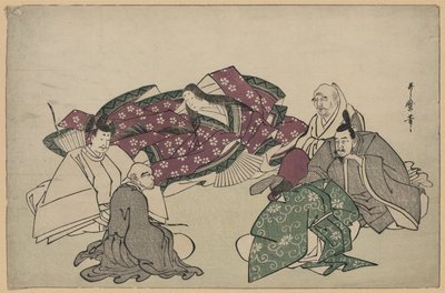 Seis Poetas (Rokkasen) de Kitagawa Utamaro