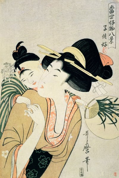 T H Riches. Un amante de los niños de Kitagawa Utamaro