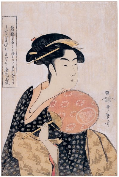 Takashima Ohisa Ohisa de la tienda de té Takashima, c. 1793 de Kitagawa Utamaro