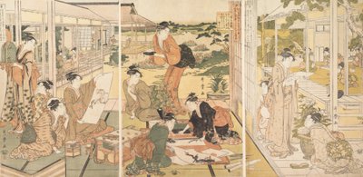 Los cuatro logros Kinkishoga de Kitagawa Utamaro