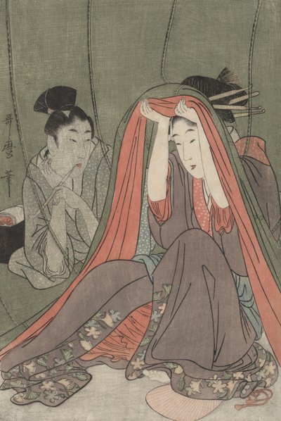 La mosquitera de Kitagawa Utamaro