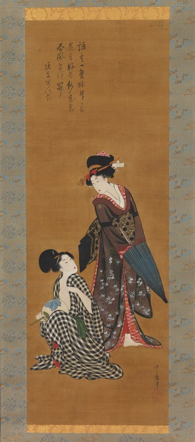 Dos Bellezas de Kitagawa Utamaro