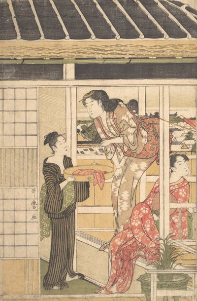 Día de Lavado, ca. 1788 de Kitagawa Utamaro