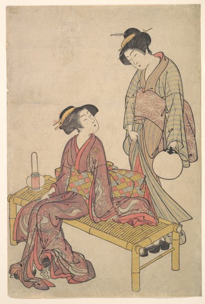 La linterna de mano de Kitao Shigemasa