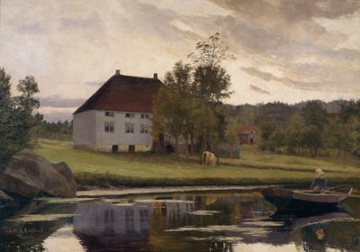 Bossevig, después del atardecer de Kitty Lange Kielland