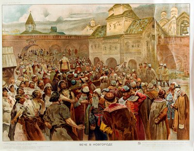 El Veche en la república de Novgorod (1136-1478) de Klavdiy Vasilievich Lebedev