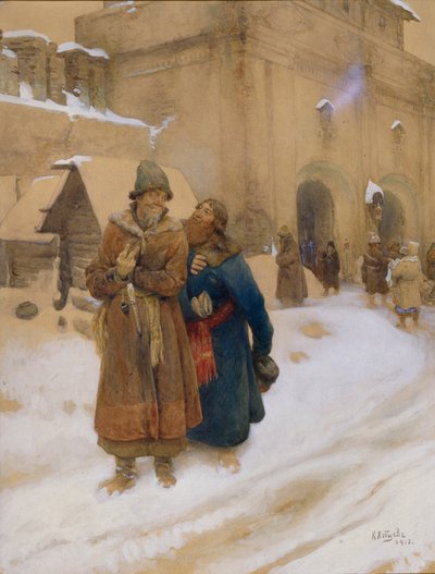 Podyachy, 1913 de Klavdiy Vasilievich Lebedev