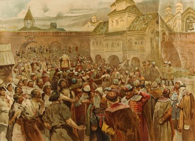 El Veche en la república de Novgorod de Klavdiy Vasilievich Lebedev