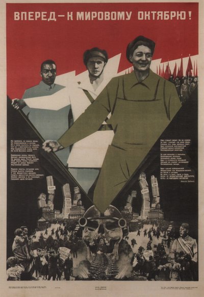 ¡Adelante mundo octubre!, 1933 de Klinch