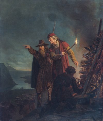 Aligerando el mojón de Knud Bergslien