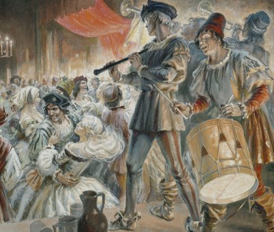Un baile alegre de Knut Axel Hansen