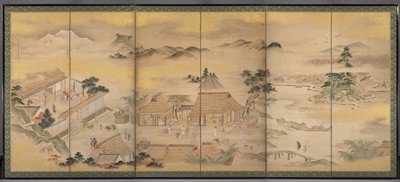 Primavera y otoño agrícola, otoño, 1700s de Ko Sukoku