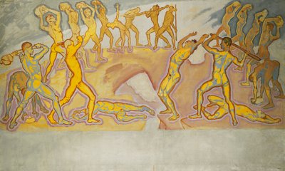 Choque de titanes, c. 1913-1915 de Koloman Moser