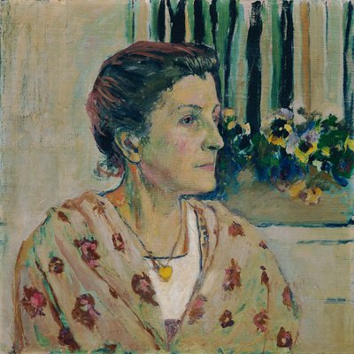 Charlotte Moser, hermana del artista de Koloman Moser