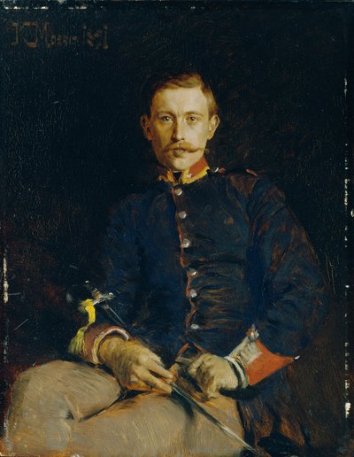Franz Dangl en uniforme de Koloman Moser