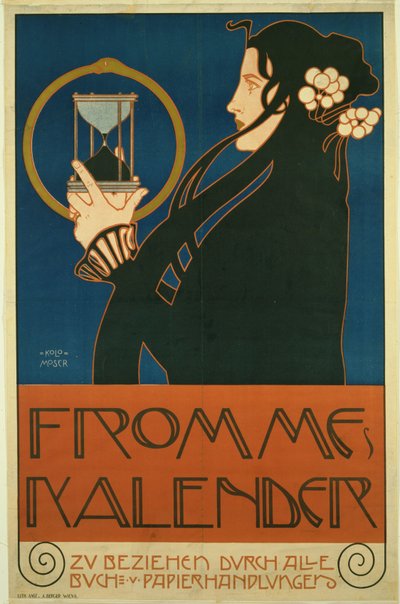 Calendario de Frommes, 1903 de Koloman Moser