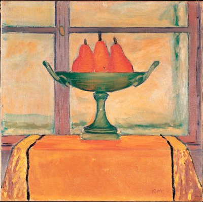 Früchtestilleben - Naturaleza muerta con frutas ... (óleo sobre lienzo) de Koloman Moser