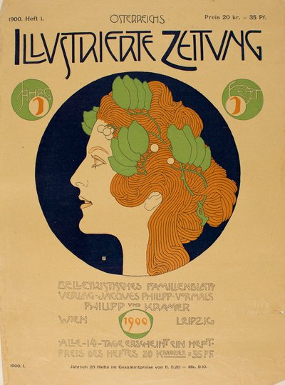 Österreichs Illustrierte Zeitung, 1900 de Koloman Moser