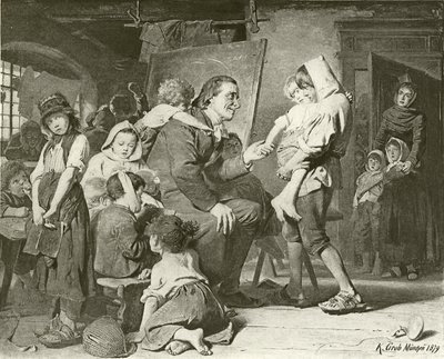 Pestalozzi, el Amigo de los Niños de Konrad Grob