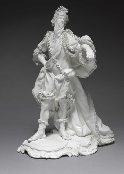Oceanus, Fábrica de Porcelana de Frankenthal, Alemania, c.1765 de Konrad Linck