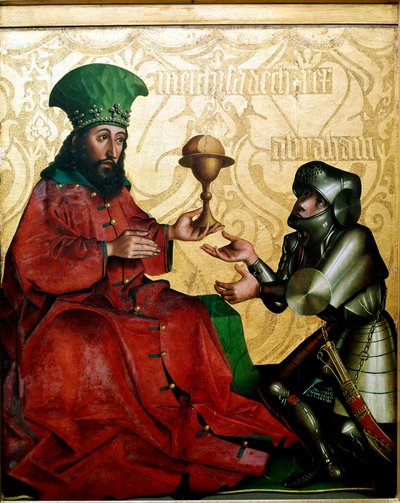Abraham y Melquisedec de Konrad Witz