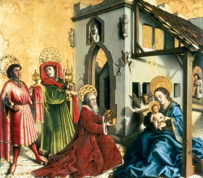 Adoración de los Magos, c.1444 de Konrad Witz