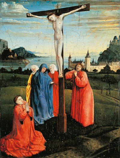 Cristo en la cruz, c.1430-33 de Konrad Witz