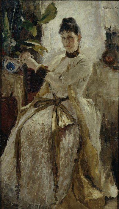 Retrato de la condesa Sofía Nikoláyevna Golitsyna, 1886 de Konstantin Alekseevich Korovin