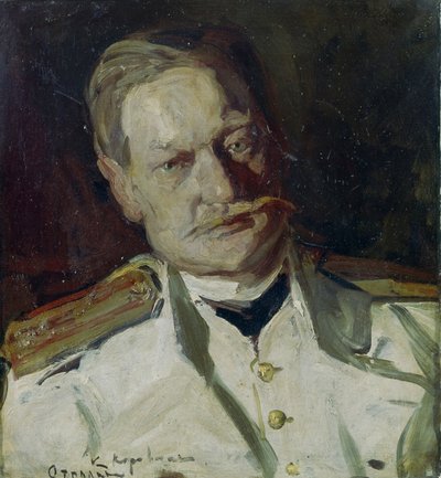 Retrato de Vladimir Arkadievich Telyakovsky 1860-1924, 1901 de Konstantin Alekseevich Korovin