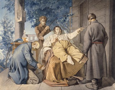 Terrateniente y sus siervos de Konstantin Alexandrovich Trutovsky