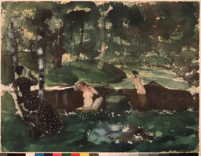 Bañistas de Konstantin Andreevic Somov