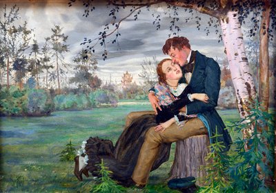 Los Amantes de Konstantin Andreevic Somov