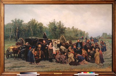 , óleo sobre tela de Konstantin Apollonovich Savitsky