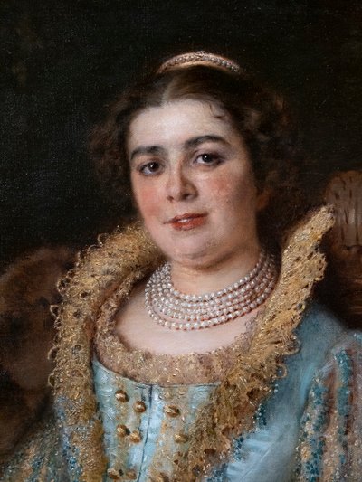 Retrato de Varvara Alexeevna Morozova de Konstantin E Makovskij