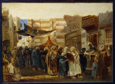 Una ceremonia fúnebre en El Cairo de Konstantin Egorovich Makovsky