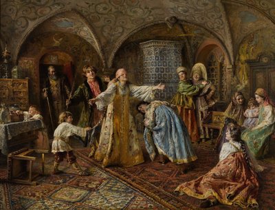 La gallina ciega de Konstantin Egorovich Makovsky
