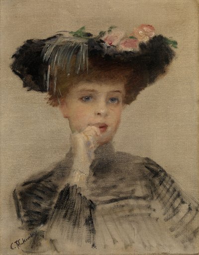 La Parisienne, 1902 de Konstantin Egorovich Makovsky