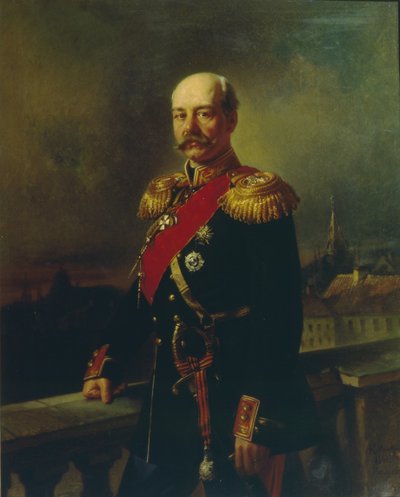 Retrato del General Konstantin Petrovich von Kaufman 1818-1882, 1866 de Konstantin Egorovich Makovsky