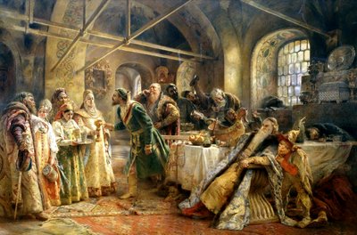 La ceremonia del beso, 1895 de Konstantin Egorovich Makovsky
