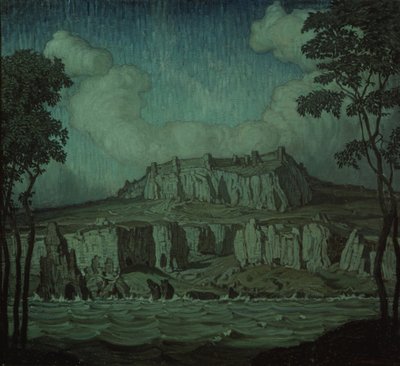 Orilla del mar, 1907 de Konstantin Fyodorovich Bogayevsky