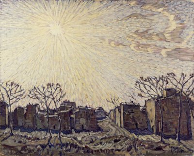 El sol, 1906 de Konstantin Fyodorovich Bogayevsky