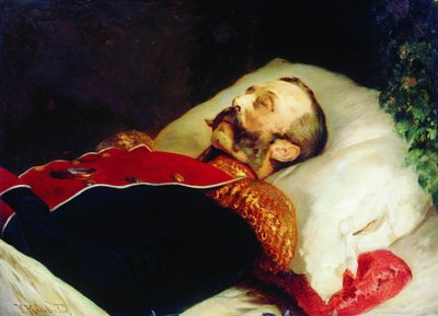 Konstantin Makovsky Alejandro II en escena 1881 de Konstantin Makovsky