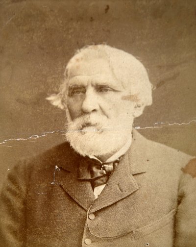 Iván Turguénev, autor ruso, 1870 de Konstantin Schapiro